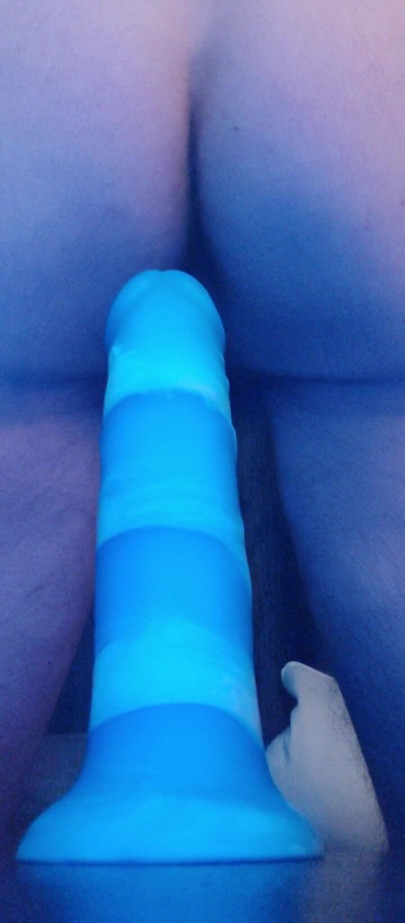 Anal dildo ridning