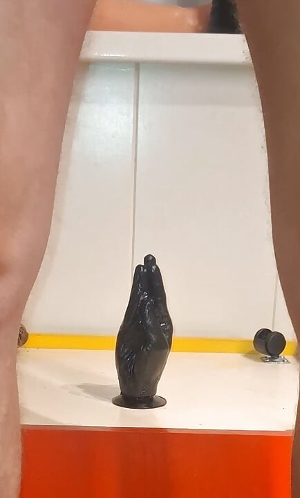Solo male extreme anal dildo - huge toys