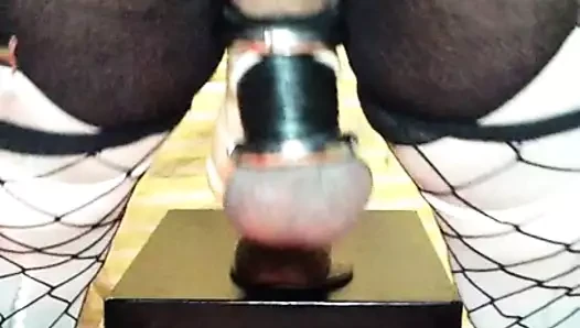 SISSY FUCK BIG DILDO IN ASSHOLE SLUT