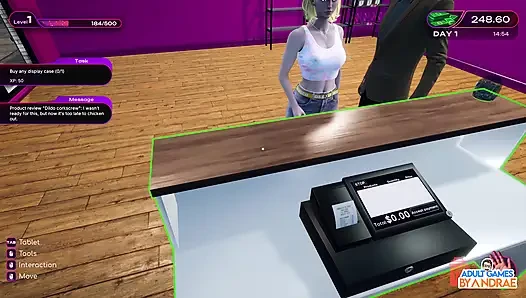 Love Shop Simulator oyunu bölüm 1 - kendi dükkan işimi kuruyorum