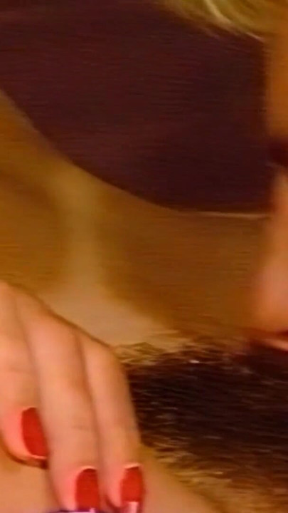 Unforgettable moment from "Vintage blowjob with a hot brunette"
