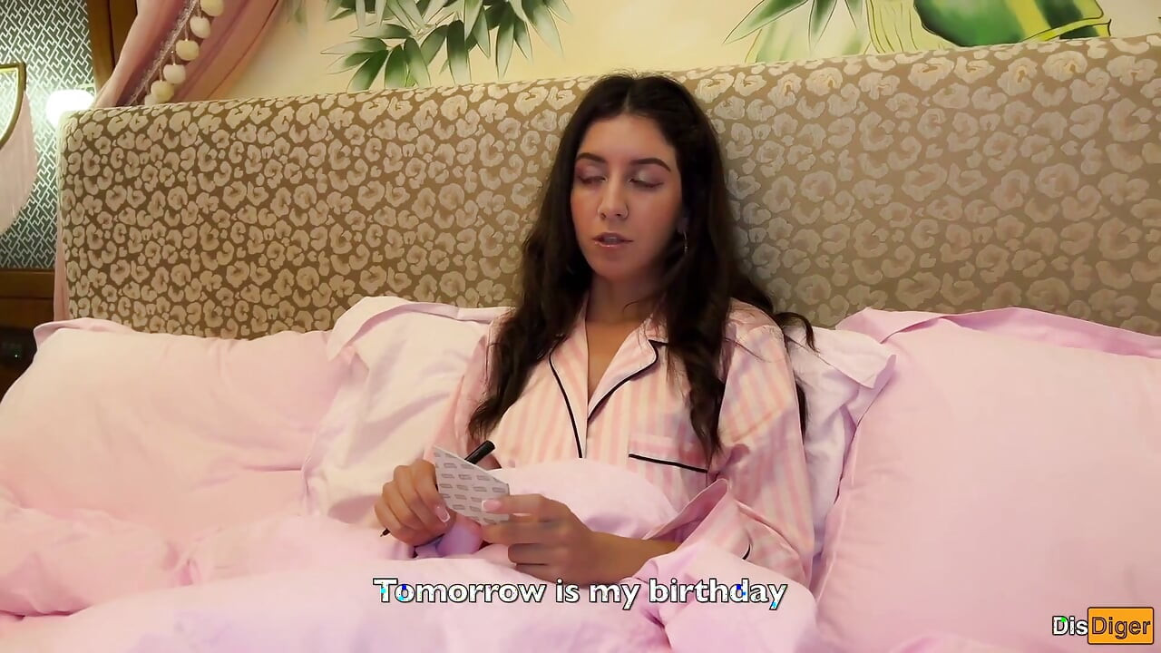 Congratulated Katty West on Her Birthday and Fucked Her Cumming in Her Mouth