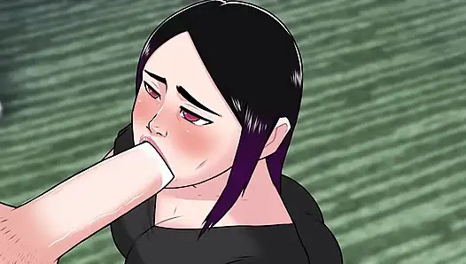 Dawn of Malice: schüchternes mädchen, blowjob mit großem schwanz in der college-bibliothek, episode 24