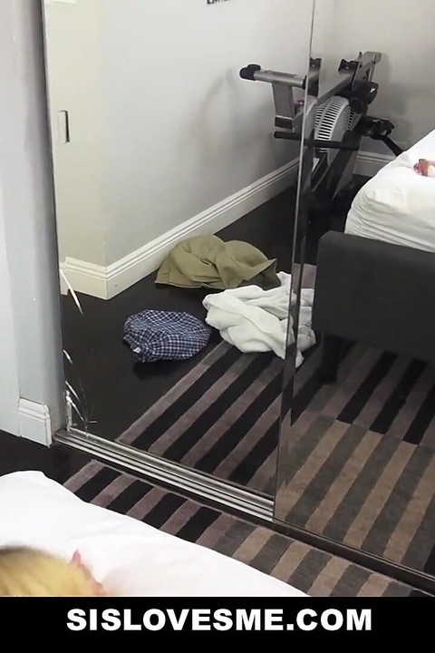 Big Ass Stepsister Agrees to Share a Bed with Her Horny Stepbro