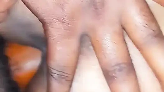 Today, after a long time, sister-in-law was fucked by making a mare.