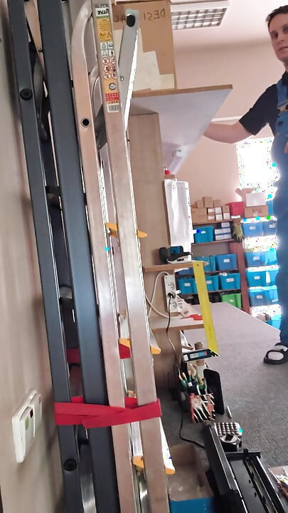 Seducing my married coworker right on the job...