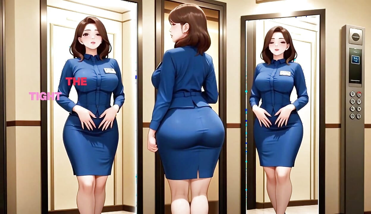Výtah Fantasy - Sexy výtah dívka tvrdě ošukaná hostem (ai Hentai)