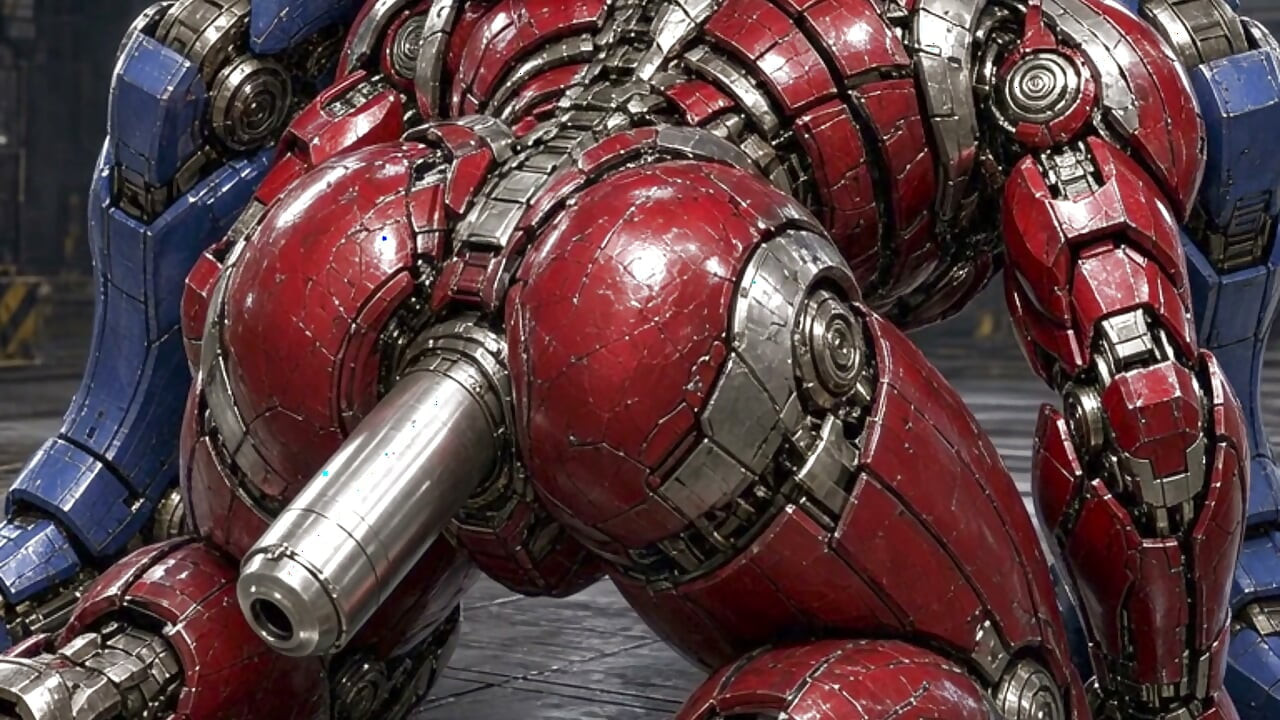 2 Male Robots Experiment Ai