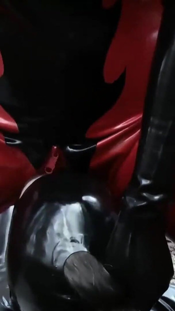 Jaw-dropping moment from "Facesitting Video, Latex Rubber Humiliation, Femdom Free Porn"