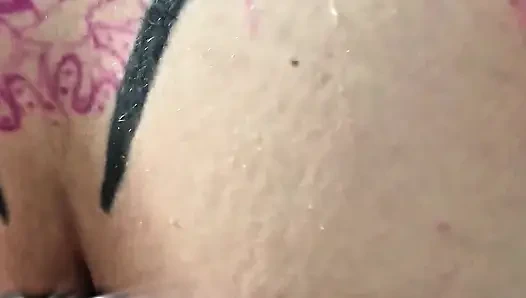 I came in my stepsister's ass!