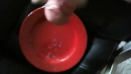 Whipping up an appetizer.