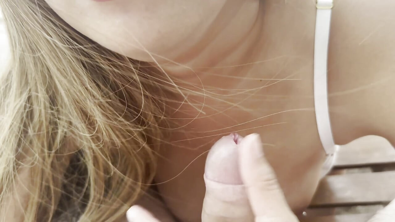 Public Blowjob on the beach and in the fitting room with Asian Slutty
