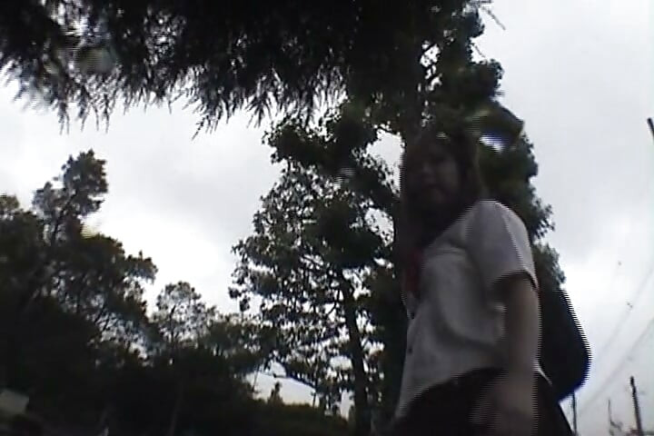 Horny Teen with a Short Skirt Lets Older Guy Fuck Her