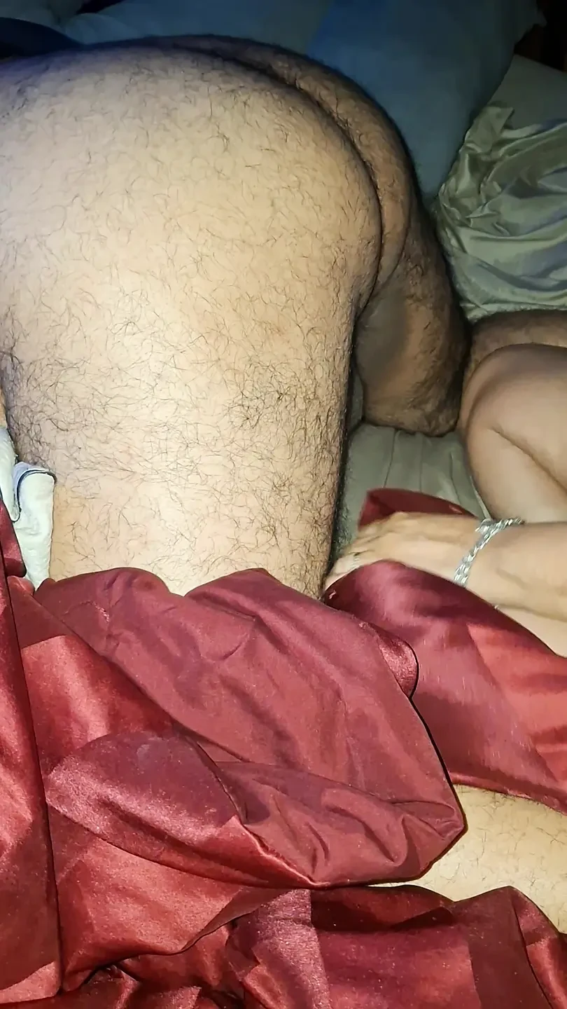 sucking and licking stepdaddy's ass