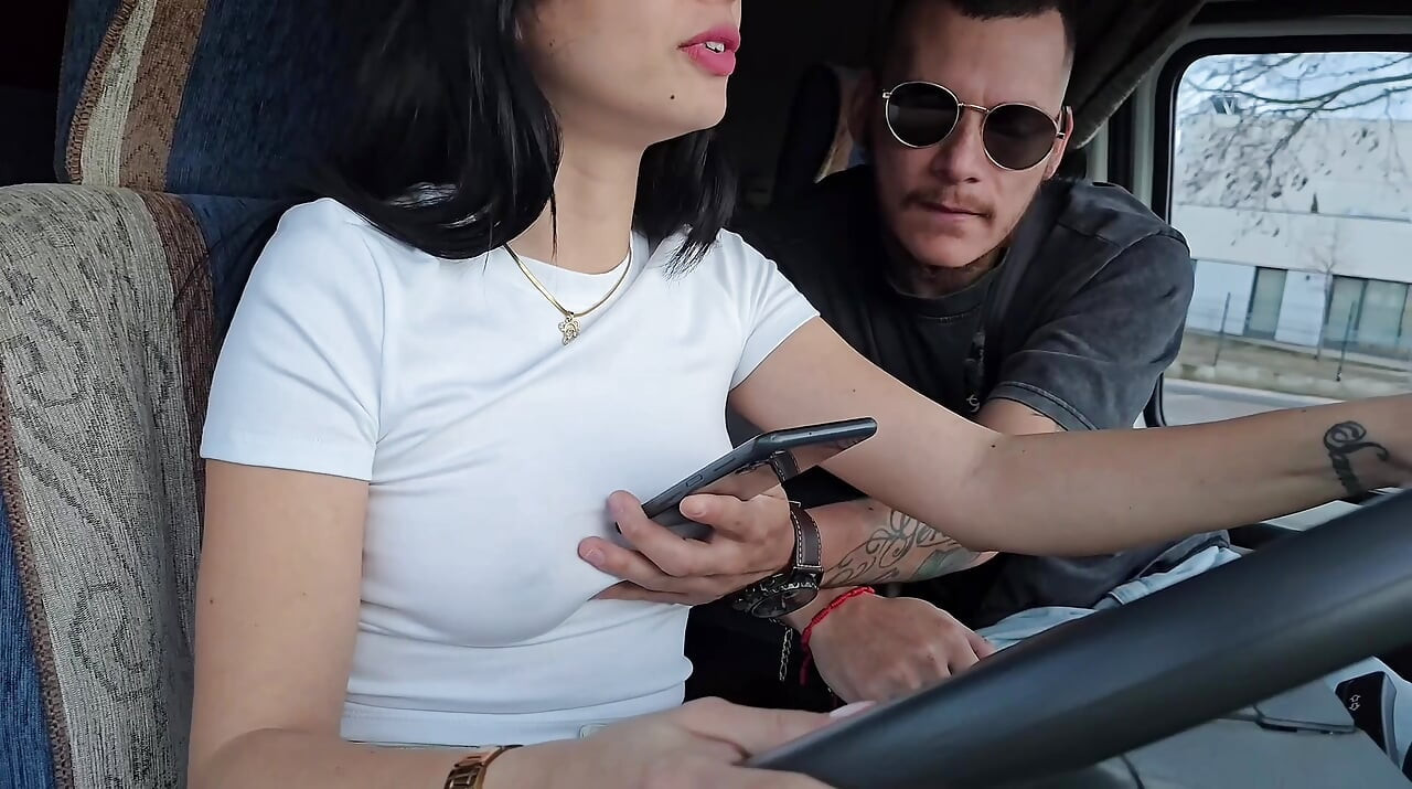 I picked up an UBER Client without a bra