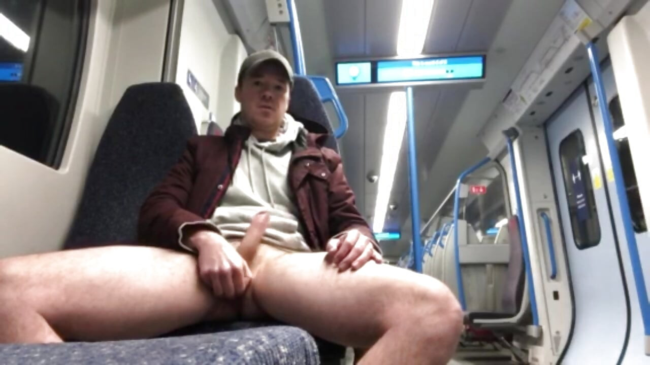 Wanking on a train to Kings X