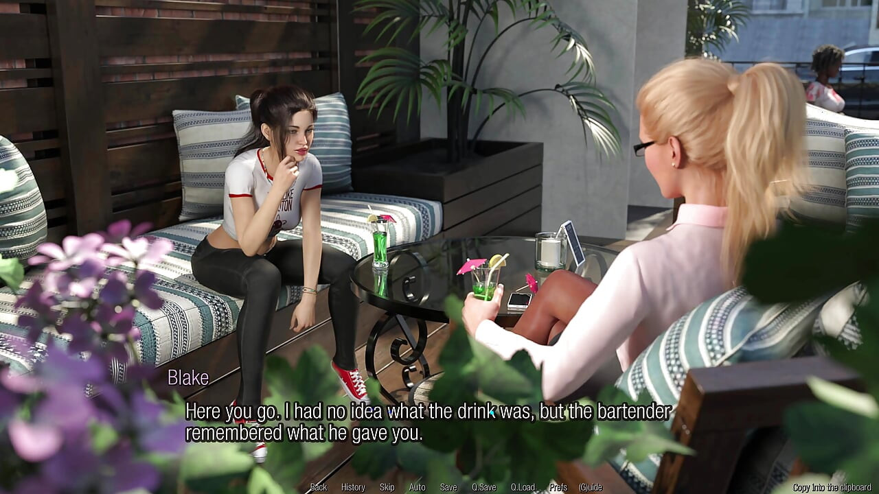 Vreemdgaande Sofia en Geheime zaken - dag 8: corruptie lvl 4 - voortdurend verlangen naar pikken, zelfs de pik van haar lesbische minnaar