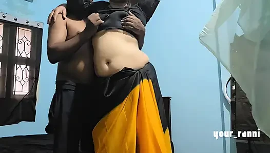 4K Hot Desi Housemaid Having Sex with Landlord Stepson While Cleaning