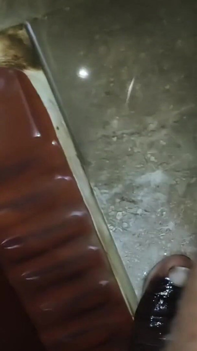 Epic moment from "bathroom piss and cum"