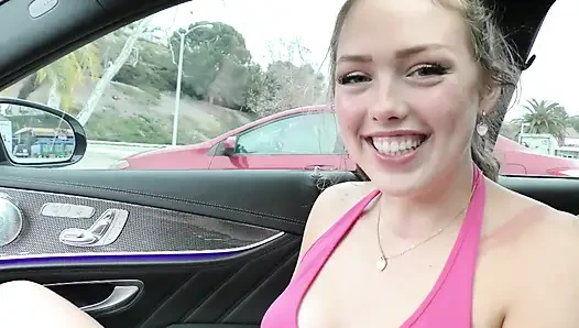 PAWG Ashley Red Has a Pink Hairy Pussy