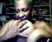 Ebony Grandma Big Tits
