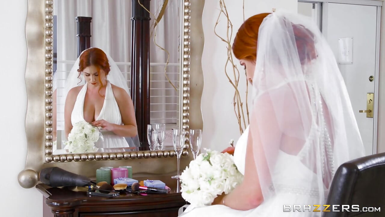 Brazzers - It's Lennox Luxe's Wedding Day but She Can't Resist Fucking Her Husband's Hot Friend