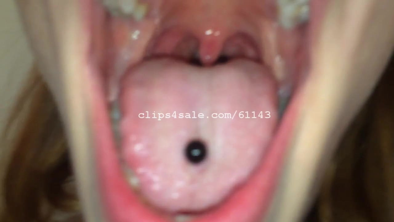 Mouth Fetish - Silvia Mouth Video