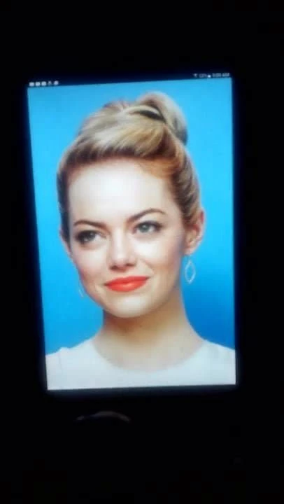 Emma Stone Cum Tribute