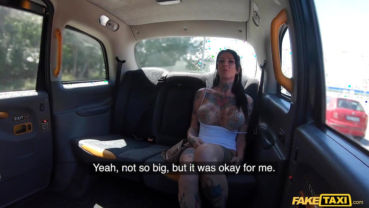 Fake Taxi - Big Tit Tattoo Babe Megan Inky Likes It Rough and in Public
