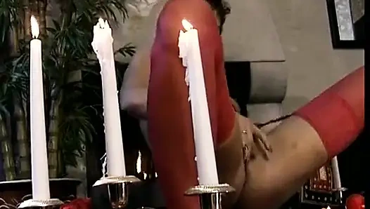 Mastürbasyon yapan Alman bir bayanla ağda seansı