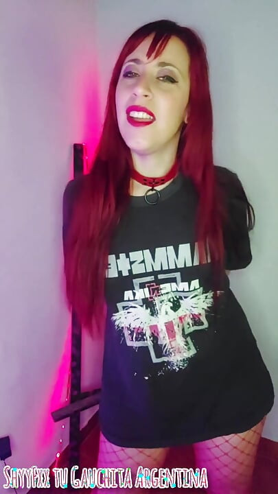 Shyyfxx Crazy Night with a Very Gauchita Metalhead Redhead! Part 1