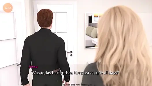 A Perfect Marriage #8 Chris and Anne chat while in bed.