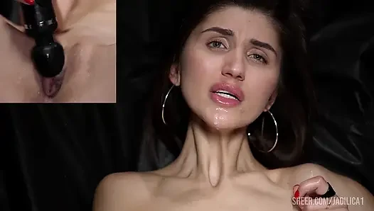 Tight Pussy Gets Lots of Orgasms Playing 1 on 1 with the Camera