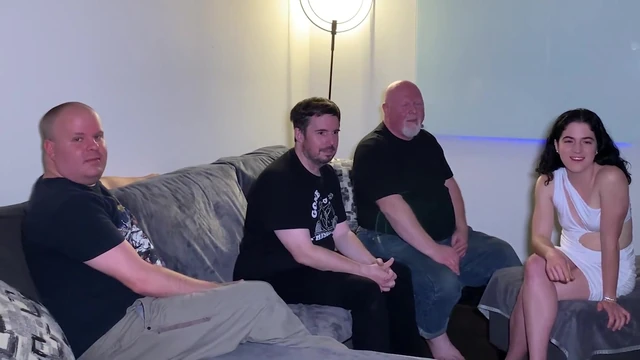Practicing DP with the Guys  Cum from Double Penetration - Foursome with Vanessa Cliff