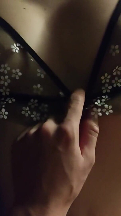 Unforgettable moment from "Wife's girlfriend jerked me off over her big natural tits"