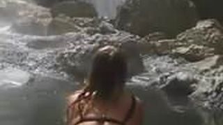 sexy ass in a river