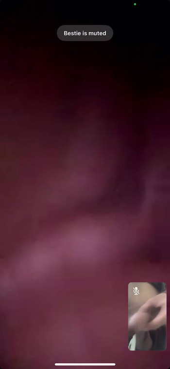Emotional moment from "Superior university student masturbation with boyfriend on video call"