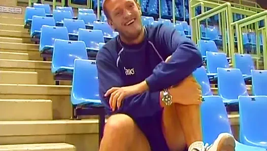 Cute French Babe Banged in Locker Room