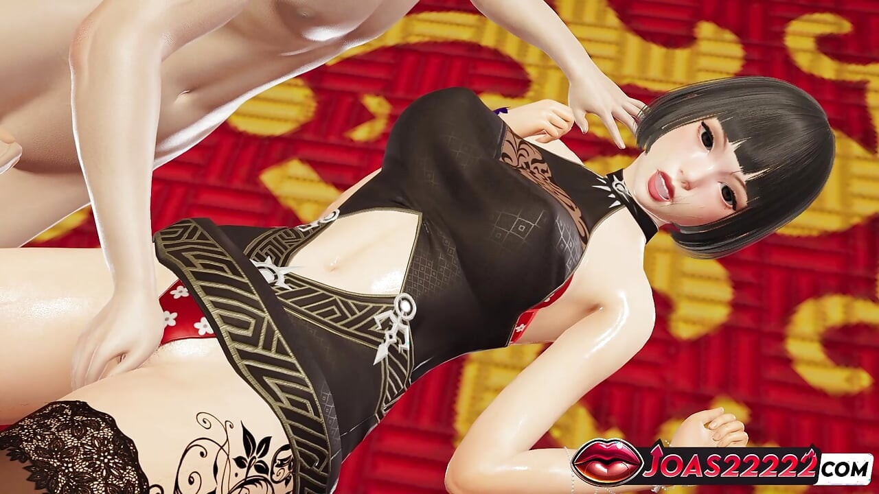 Quente japonesa menina Ishimaru Maki Hentai com dedilhado sua buceta apertada com gemidos, intensa buceta em pé lambendo