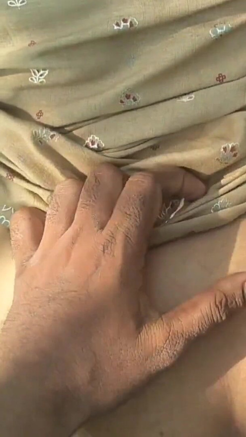 desi village tribal lady outdoor cheating sex in jungle loud moaning | Clip 1