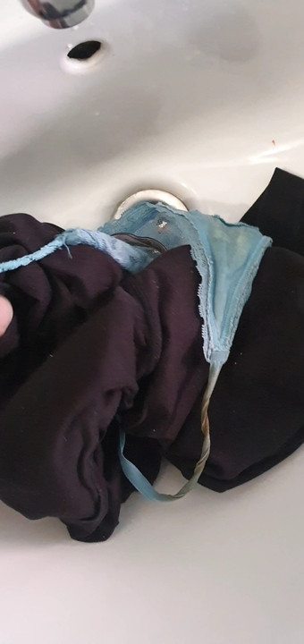 Neighbor’s dirty Panty (G-String) Raid Pt 2