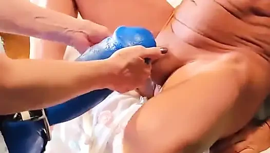 POV Fisting & Extreme Pegging: Mareslut's Eager Ass Destroyed by Isaac Xxl From Mrhankeystoys