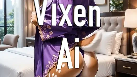 Пушистый Deer Doe мастурбирует в душе, фантазируя о черной пантере