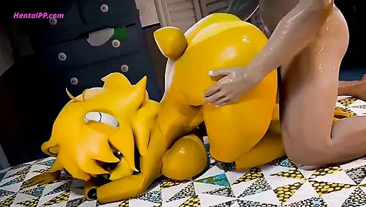 Altın gece seksi (çizgi film parodi)