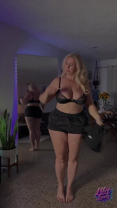 Busty MILF Wishlist Try-on Haul: Bodysuits & Crotchless Body Stockings