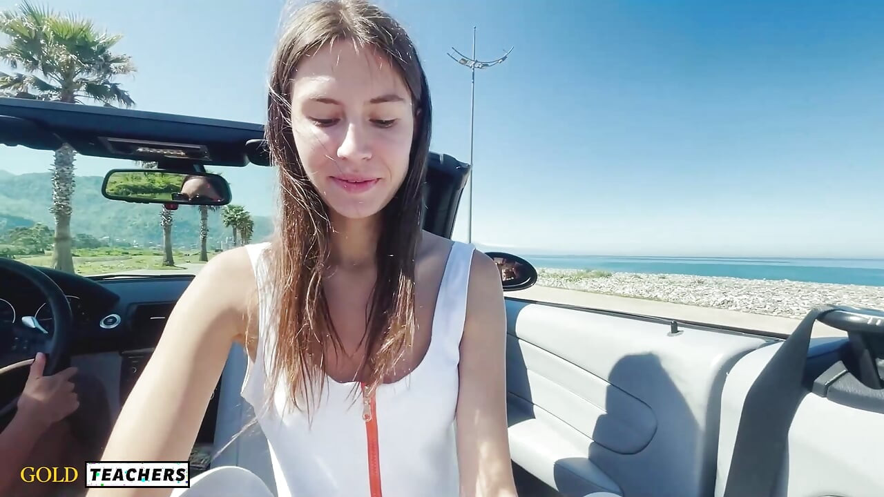 Wife Driving While Her GF Suck My Cock