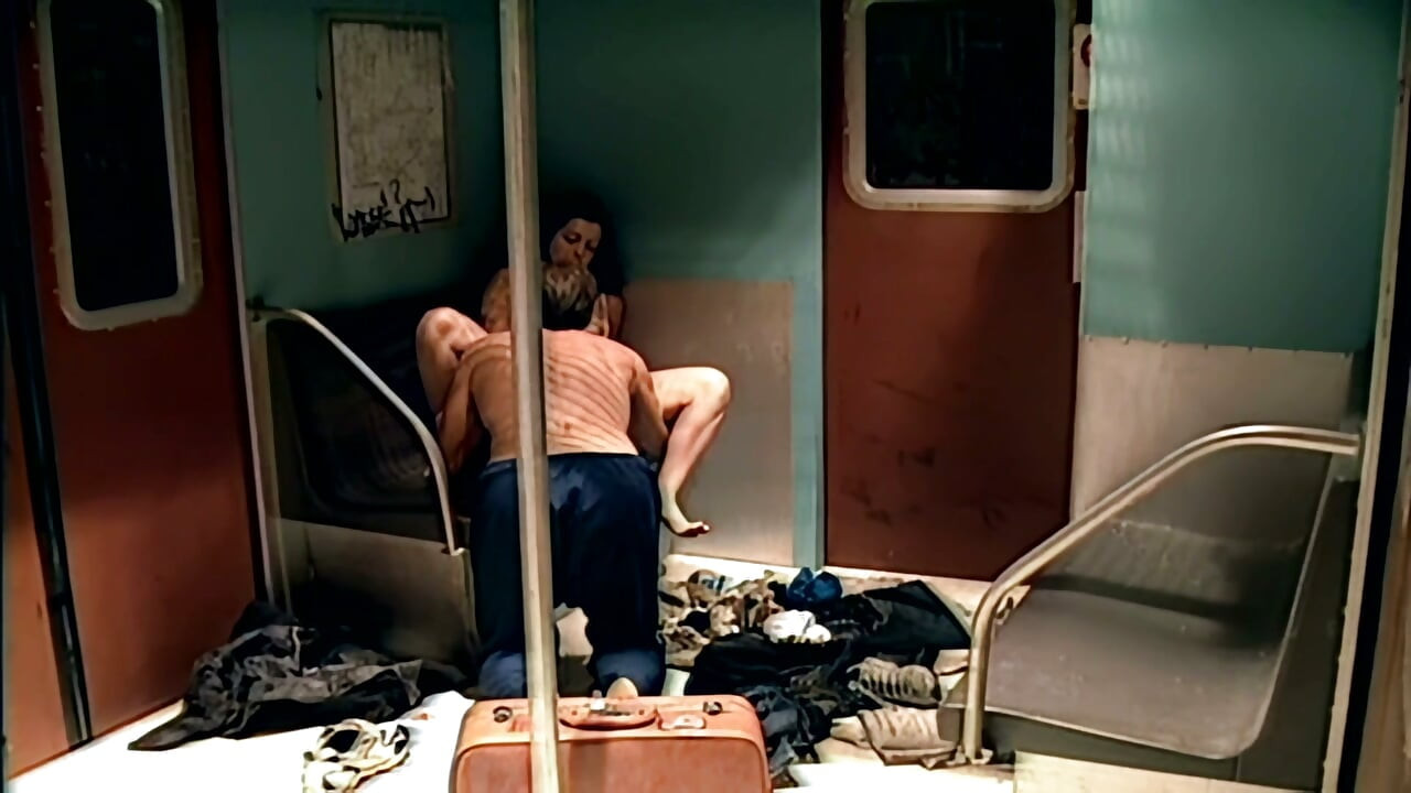 Train Slut Gets Creampied After Anal Pounding