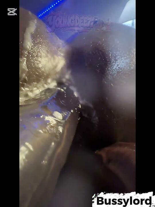 Creamy juicy ass