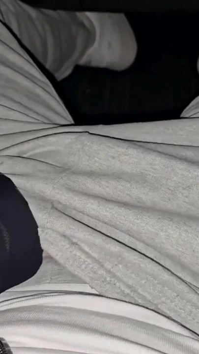 German boy with precum in gray CK jerks off in the car until fat cumshot - PhantomGentX | Clip 1