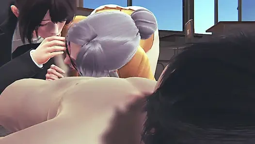 Dua guru lagi asik di ruangan kelas +18 hentai 3d animasi lengkap